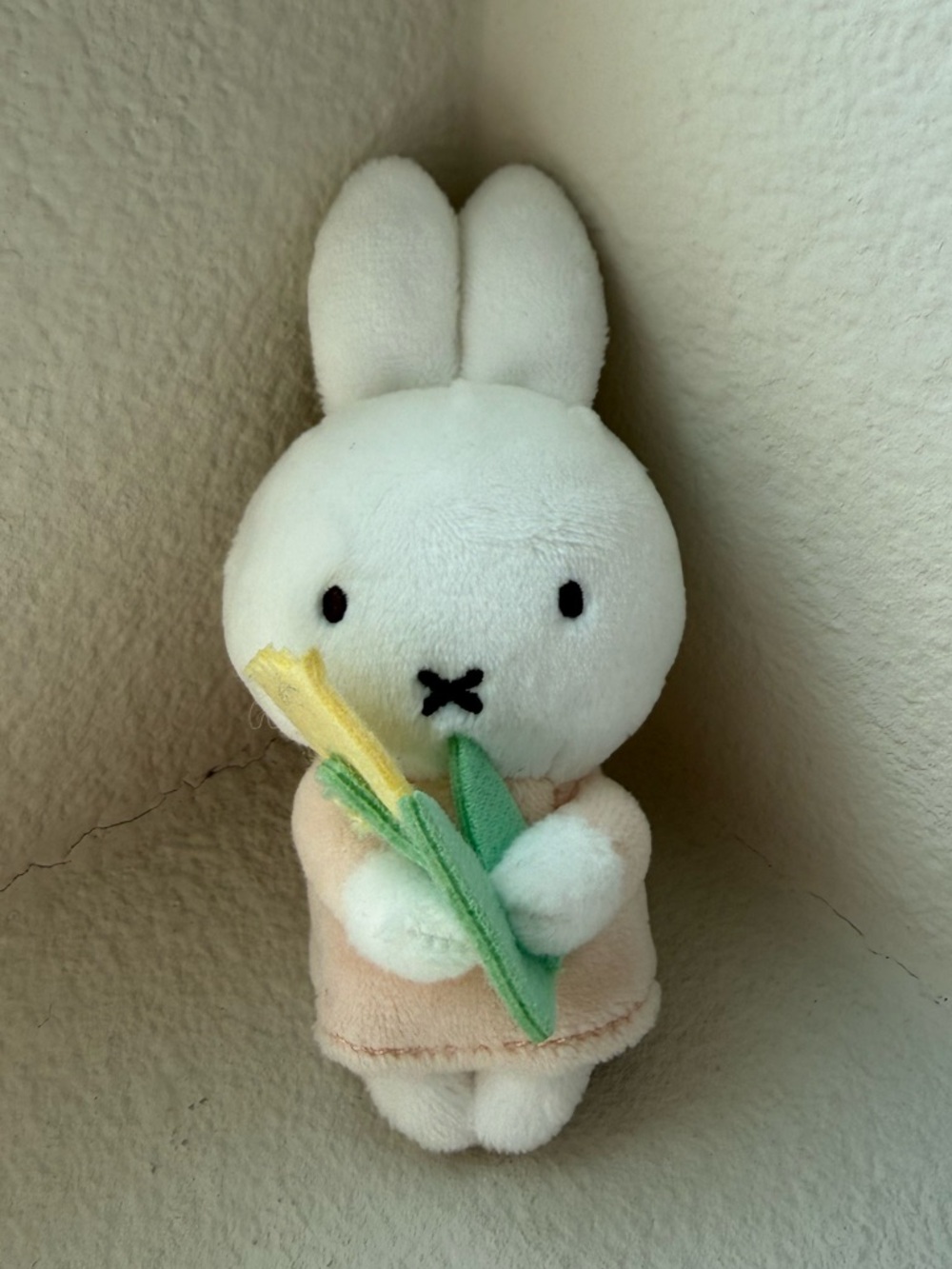 *Rare Find* Miffy Bag Charm/Keychain with Tulips🌷